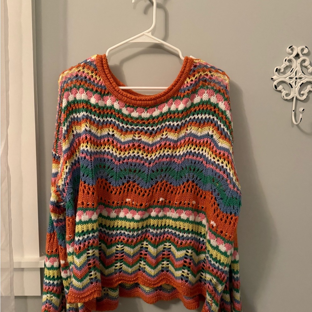 SHEIN Multicolor Knit Sweater